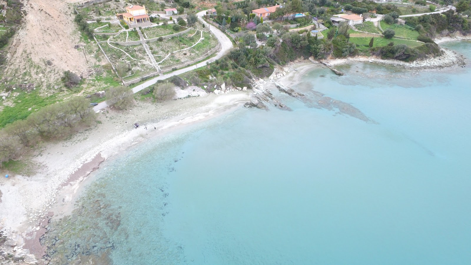 Zdjęcie Liani Ammos beach z poziomem czystości głoska bezdźwięczna