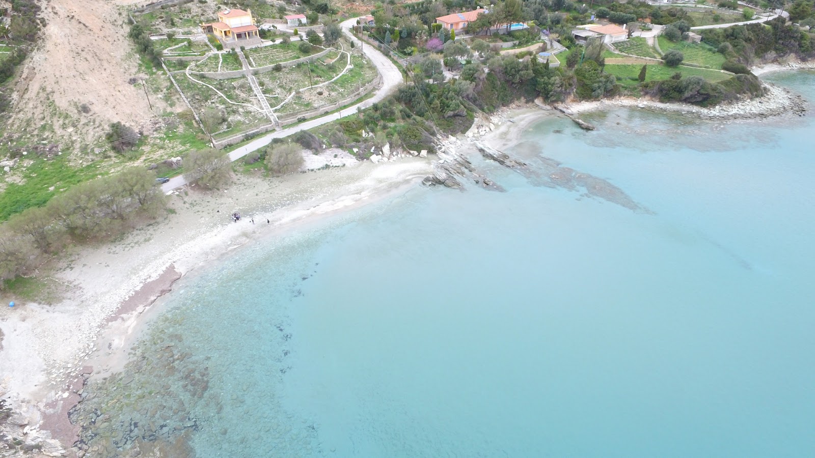 Foto von Liani Ammos beach wilde gegend