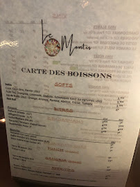 Carte du Le Montis - Restaurant Bar à Cocktails - Montpellier à Montpellier