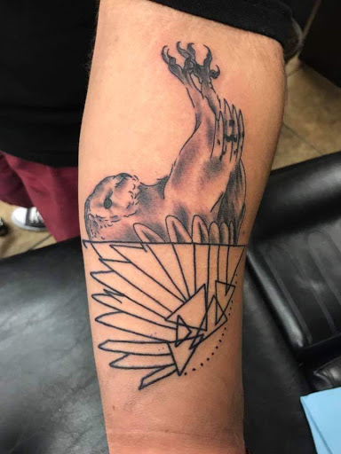 Explore baby foot tattoo ideas, creative tattoo ideas in Denver, available at Deeds Of The Flesh Tattoo