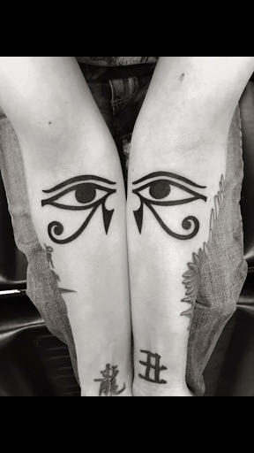 Explore knife tattoo ideas, creative tattoo ideas in Stevens Point, available at Black Rabbit Tattooing