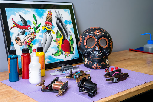 Explore comet tattoo ideas, creative tattoo ideas in League City, available at Zen Body Art & Adornment Tattoo Shop