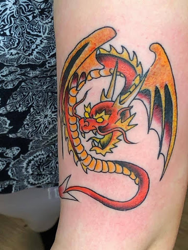Explore women sleeve tattoo ideas, creative tattoo ideas in Houghton Lake, available at Screaming Eagle Tattoo