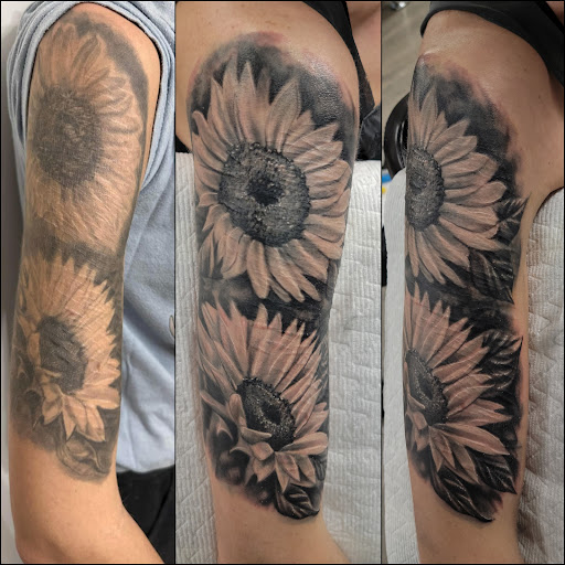 Explore roman numeral tattoo ideas, creative tattoo ideas in Brunswick, available at Black Element Tattoo