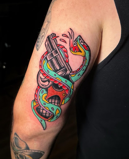 Explore temp tattoo ideas, creative tattoo ideas in Whitehall, available at Grumble Bunny Tattoo Company