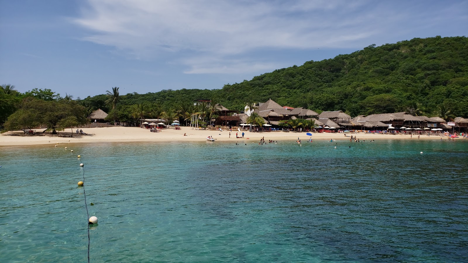 Photo de La Entrega beach zone des équipements
