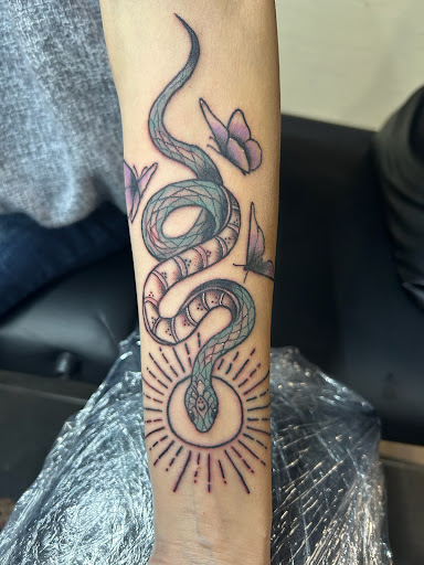Explore letting go tattoo ideas, creative tattoo ideas in Sandpoint, available at Black Elk Collective Tattoo