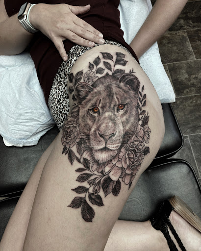 Explore women's arm sleeve tattoo ideas, creative tattoo ideas in Clarksburg, available at Art & Soul Studio Of Tattoo