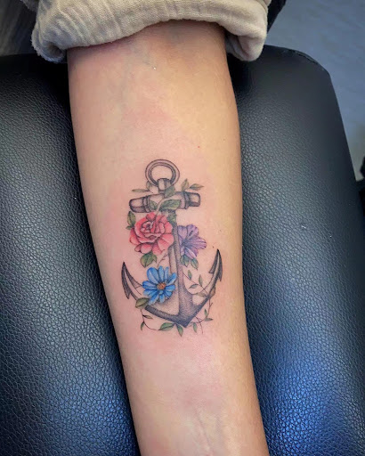 Explore cute tattoo ideas for fingers, creative tattoo ideas in Orange, available at Baron Art Tattoo