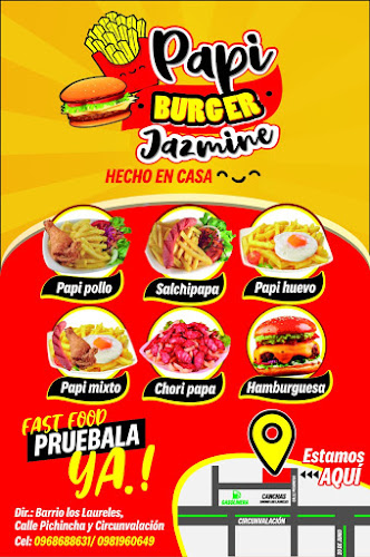 Opiniones de Papi Burger Jazmine en Nueva Loja - Restaurante