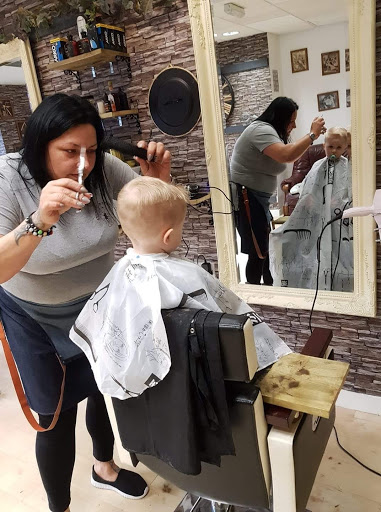 Barber at Sylvia's in Letterkenny, Co. Donegal