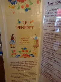 Le Penfret à Concarneau menu