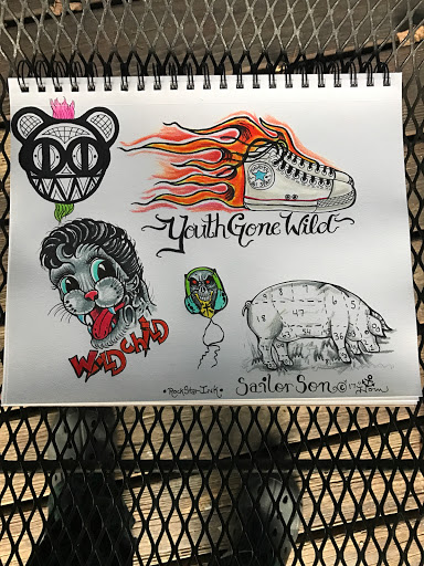 Explore family silhouette tattoo ideas, creative tattoo ideas in Seymour, available at American Gypsy Tattoo Corp.