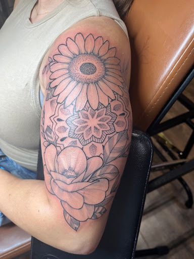 Explore female finger tattoo ideas, creative tattoo ideas in Mount Juliet, available at Division Street Tattoo Company