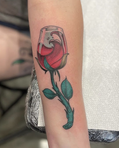 Explore ankle heart tattoo ideas, creative tattoo ideas in Abilene, available at Sacred Art