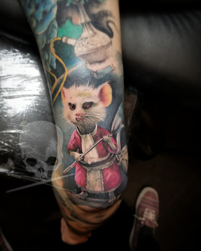 Explore lion and lioness tattoo ideas, creative tattoo ideas in Birmingham, available at Revolution Ink