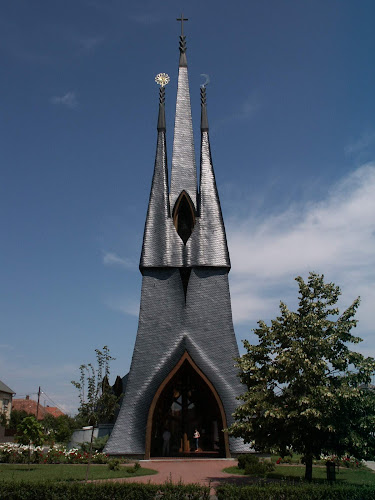 Holy Spirit Church by Imre Makovecz