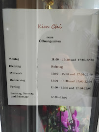 Menu du Kim-Chi Lieferservice à Hamburg