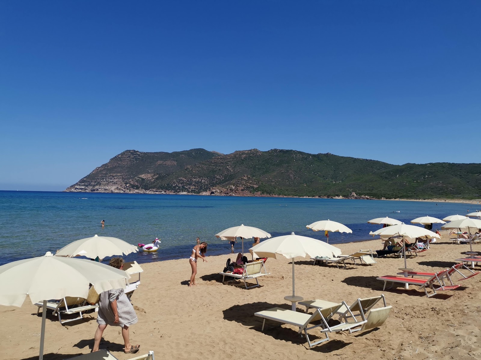 Foto van Spiaggia di Porto Ferro - goede huisdiervriendelijke plek voor vakantie