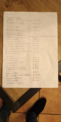 Trattoria Pizzeria Sapori Umbri à Spello menu