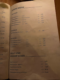 Restaurant Café Haidhausen - München à Munich (le menu)