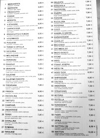 Livraison de pizzas Pizze Pazze à Trieste (le menu)