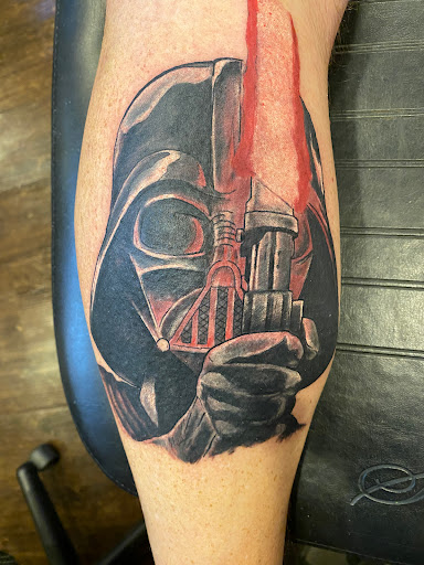 Explore ak47 tattoo ideas, creative tattoo ideas in Des Moines, available at Hooligan Tattoo