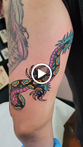 Find best friend tattoo idea for your next unique tattoo in Libertyville at Lucky Seven Tattoo