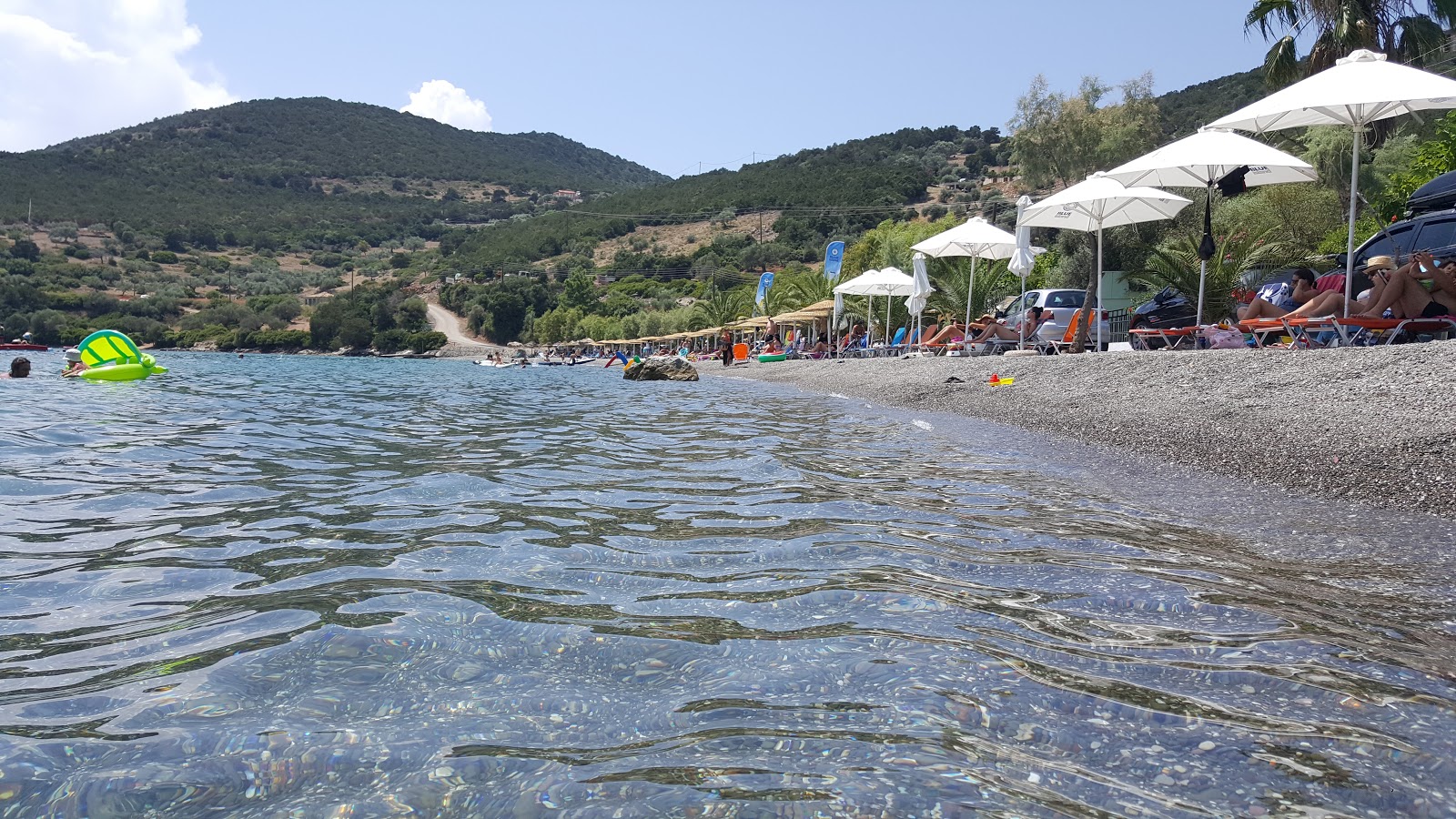 Zdjęcie Agios Nikolaos beach i jego piękne krajobrazy