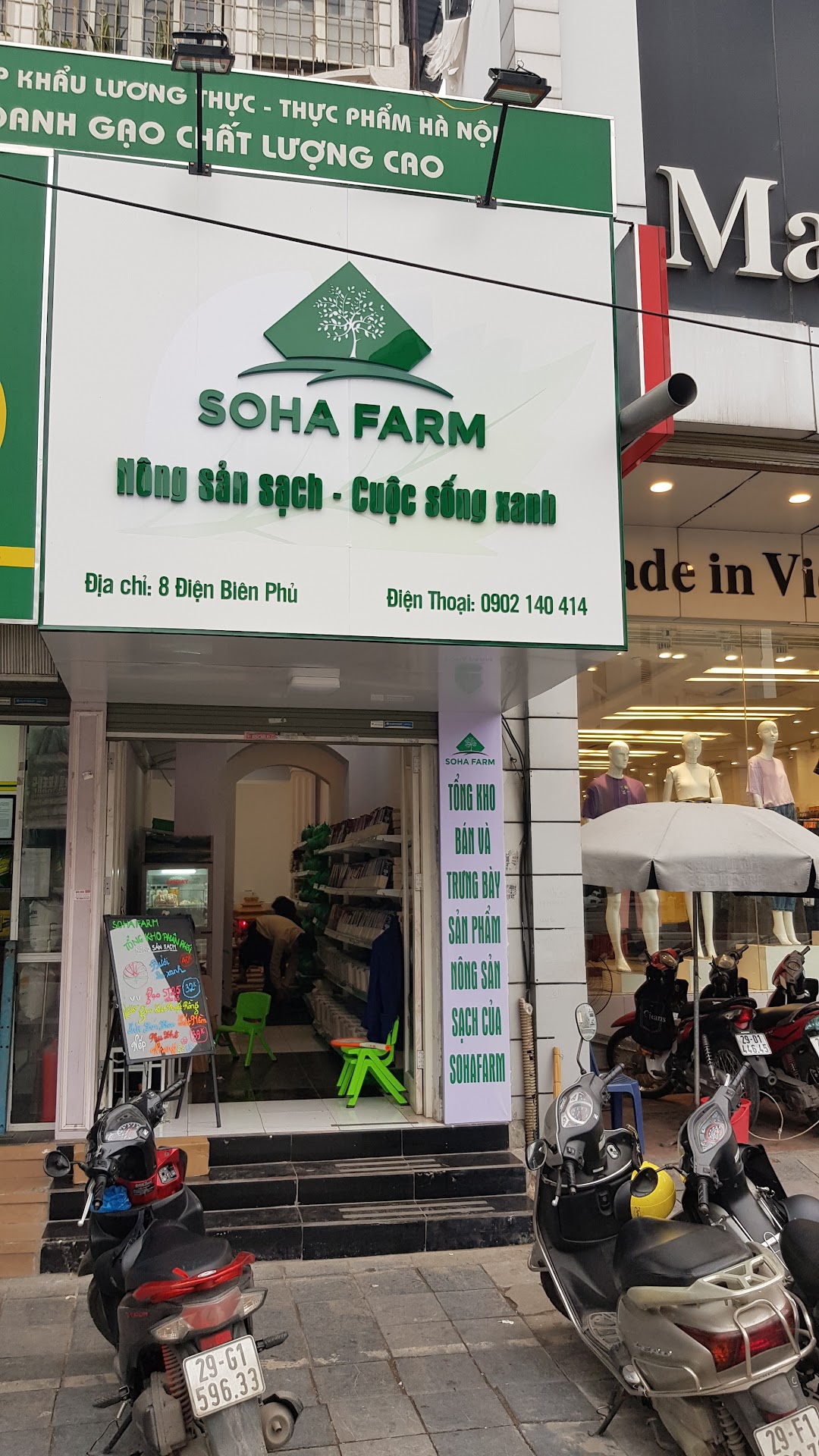 Gạo sạch xuất khẩu Soha Farm Thu Hà