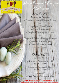 Passaparola à Levico Terme menu