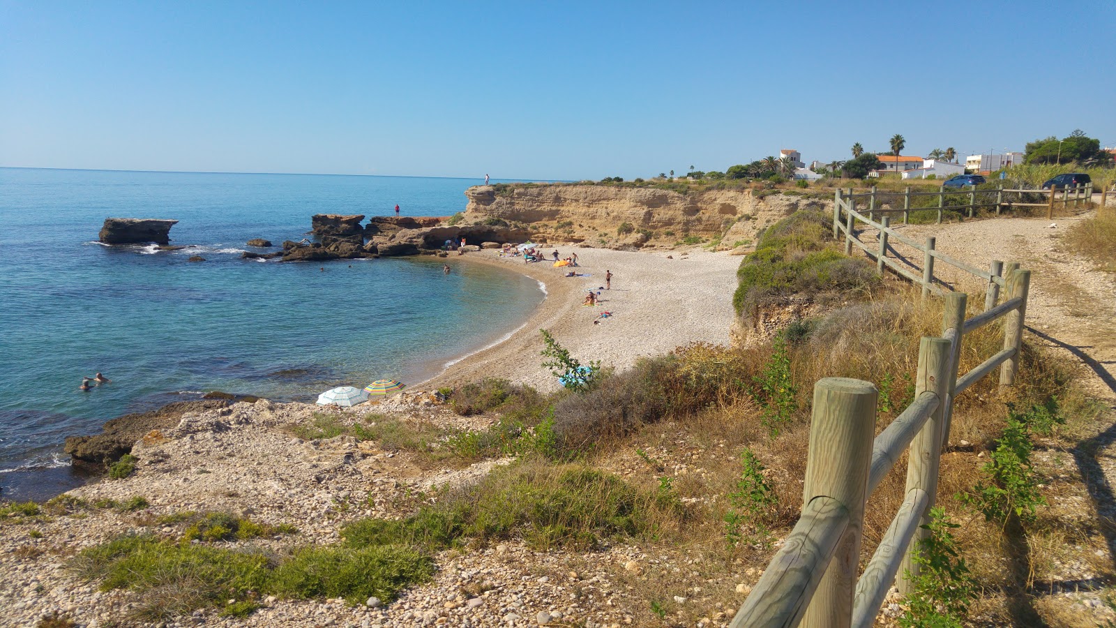Photo de Cala de La Foradada avec un niveau de propreté de très propre