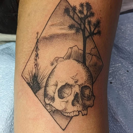 Explore underdog tattoo ideas, creative tattoo ideas in Yucca Valley, available at Strata Tattoo Lab LLC