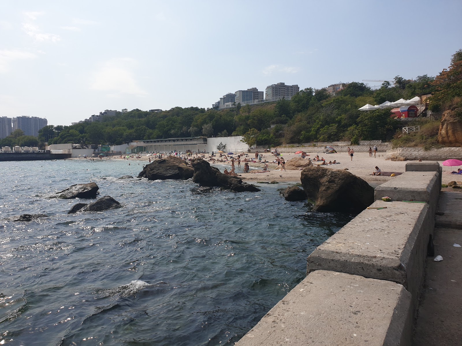 Plyazh Prikordonnikov'in fotoğrafı ve yerleşim