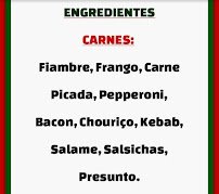 Pizza Tuga à Albufeira carte