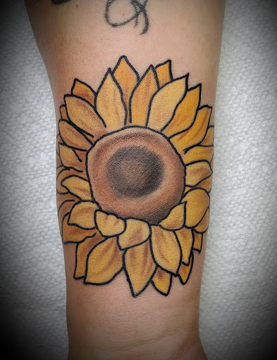 Explore mens outdoors tattoo ideas, creative tattoo ideas in Stamford, available at KE Tattoo Studio