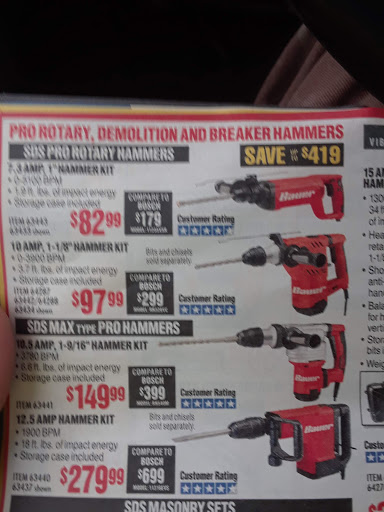 Hardware Store «Harbor Freight Tools», reviews and photos, 9120 Parkway E A, Birmingham, AL 35206, USA