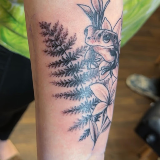 Explore cross tattoo ideas for women, creative tattoo ideas in Covington, available at Covington Tattoo Emporium