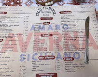 Trattoria Old School Da Anto à Palermo menu