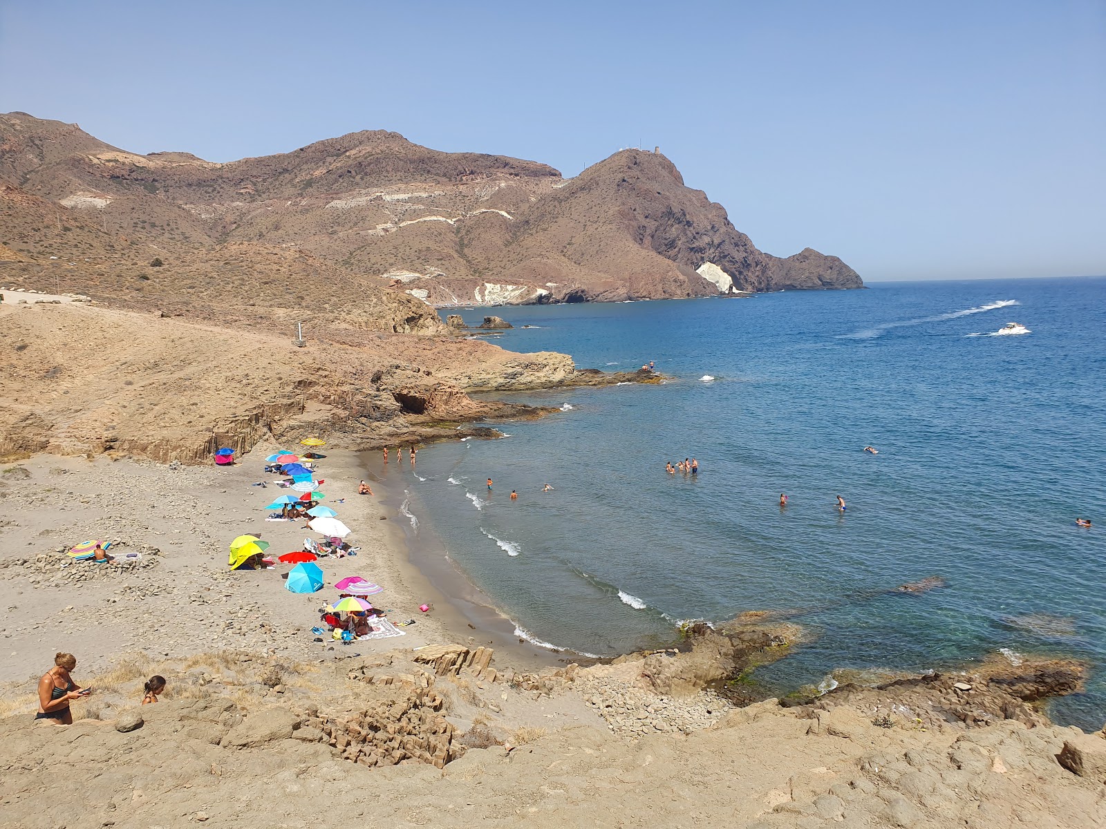 Foto von Cala Arena mit kleine bucht