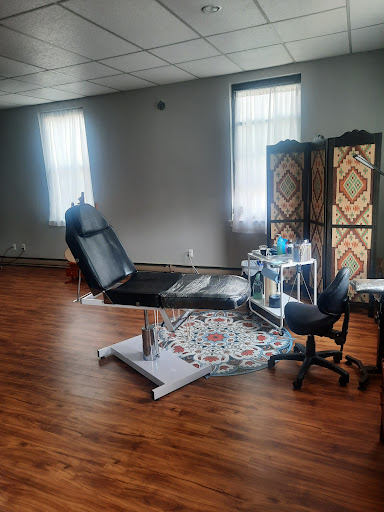 Explore corgi tattoo ideas, creative tattoo ideas in Wilmington, available at By Her Hand Tattoos