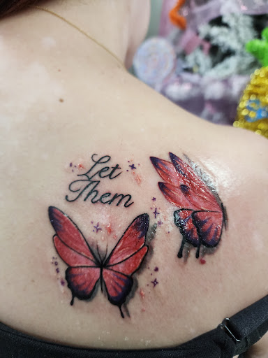 Explore phoenix tattoo idea, creative tattoo ideas in Conroe, available at Nicoles Tattoos and Piercings