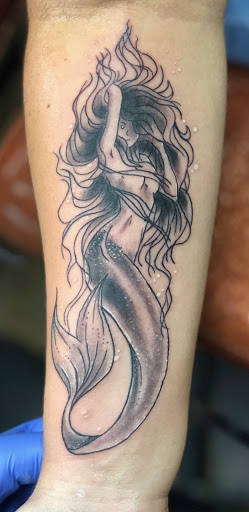 Explore neck tattoo ideas men, creative tattoo ideas in West Palm Beach, available at Ink Link Tattoos & Piercings