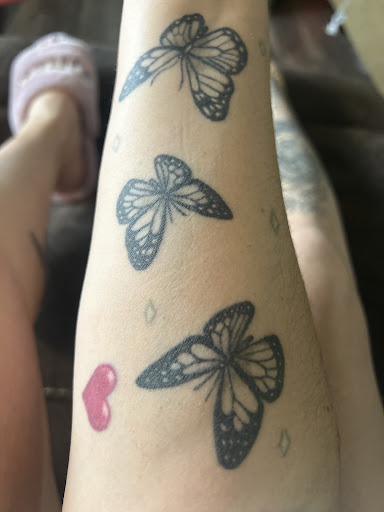 Explore female face tattoo ideas, creative tattoo ideas in Midvale, available at Dark Arts Tattoo & Dark Mark Piercing Studio