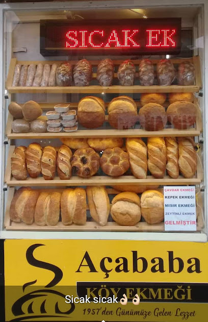 Açababa Taş Fırınköy Ekmeği satış reyonu