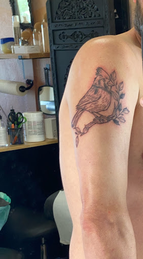 Explore small floral tattoo ideas, creative tattoo ideas in Carefree, available at Lucid Arts - Design & Tattoo