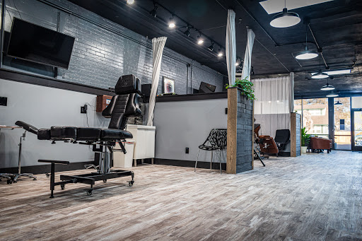 Explore hip tattoo cover up ideas, creative tattoo ideas in Brighton, available at Branch Out Studios - Tattoo & Piercing Lounge