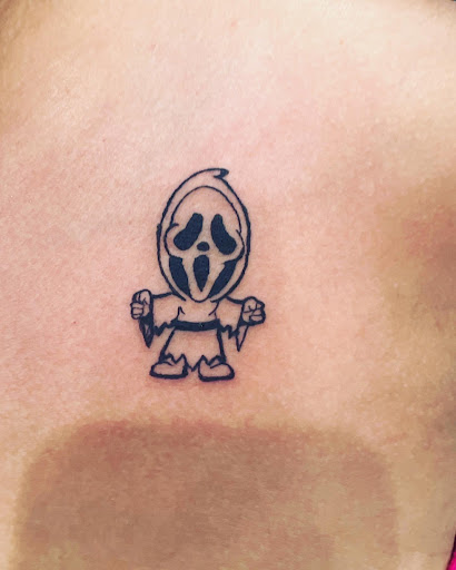 Explore film tattoo ideas, creative tattoo ideas in Port Aransas, available at Island Ink studio