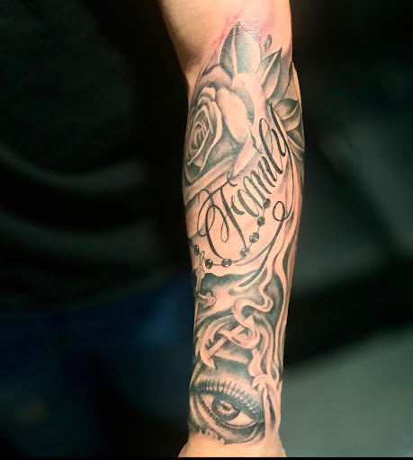 Explore sleeve tattoo ideas male, creative tattoo ideas in Fort Pierce, available at Xotic Empire Tattoos