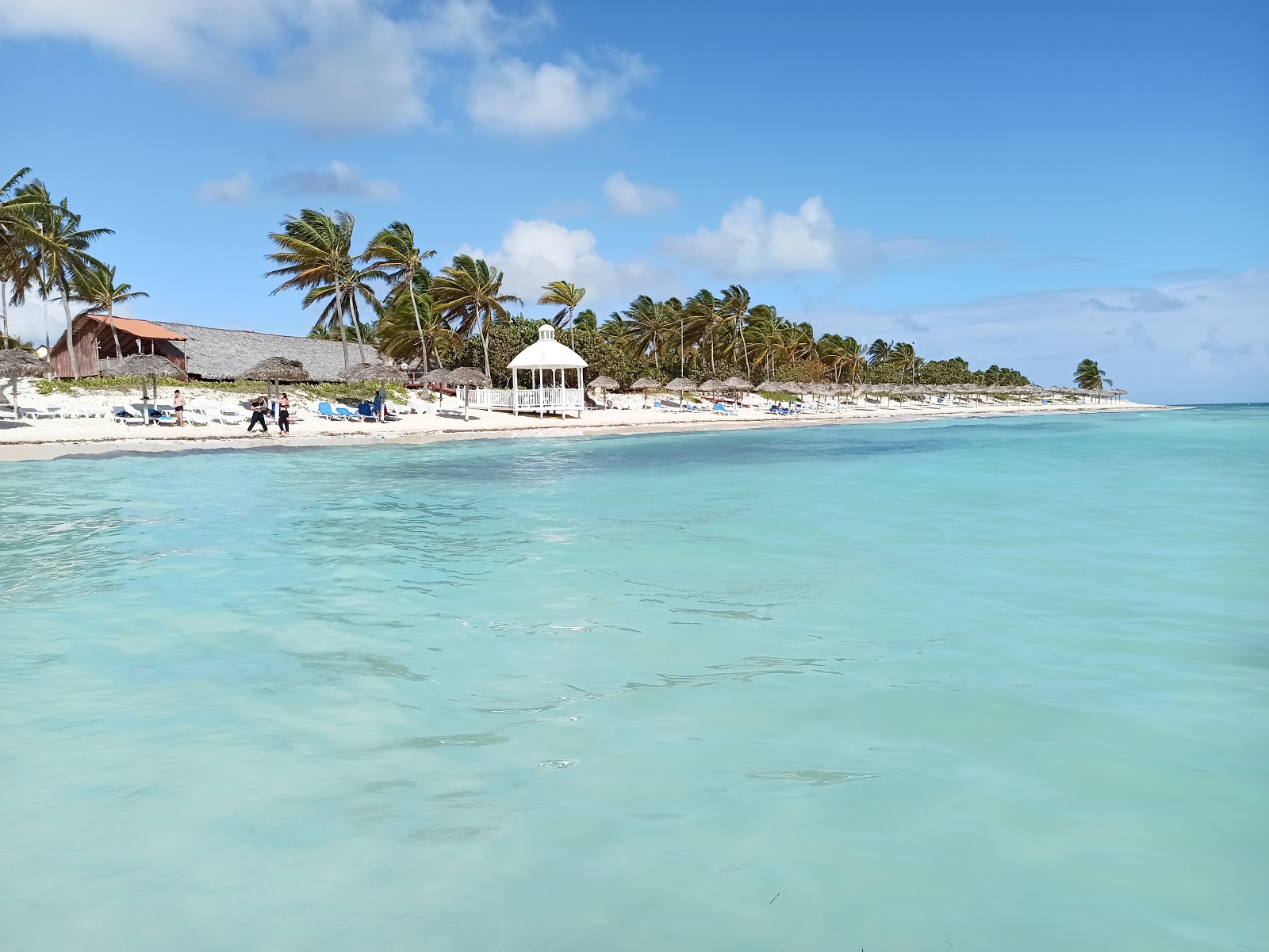 Foto di Playa Santa Lucia con una superficie del acqua turchese